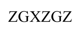 ZGXZGZ trademark