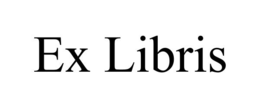 EX LIBRIS trademark