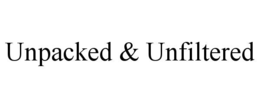 UNPACKED & UNFILTERED trademark