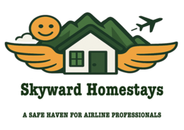 SKYWARD HOMESTAYS A SAFE HAVEN FOR AIRLINE PROFESSIONALS trademark