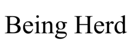 BEING HERD trademark