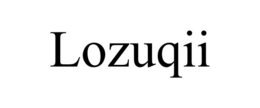 LOZUQII trademark