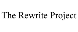 THE REWRITE PROJECT trademark