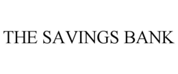 THE SAVINGS BANK trademark