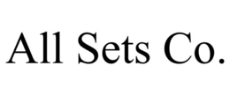 ALL SETS CO. trademark