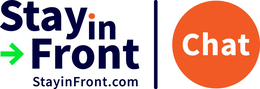 STAY IN FRONT STAYINFRONT.COM CHAT trademark