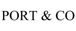 PORT & CO trademark
