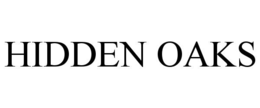 HIDDEN OAKS trademark