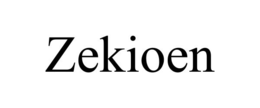ZEKIOEN trademark