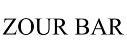ZOUR BAR trademark