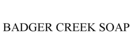 BADGER CREEK SOAP trademark