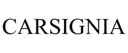 CARSIGNIA trademark