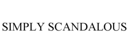 SIMPLY SCANDALOUS trademark