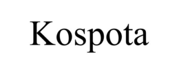 KOSPOTA trademark