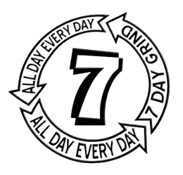 7 ALL DAY EVERY DAY 7 DAY GRIND ALL DAY EVERY DAY trademark