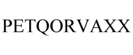 PETQORVAXX trademark