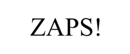 ZAPS! trademark