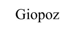 GIOPOZ trademark