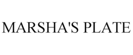 MARSHA'S PLATE trademark