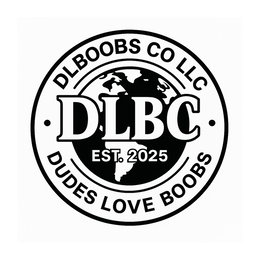 DLBC EST. 2025 DLBOOBS CO LLC DUDES LOVE BOOBS trademark