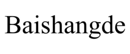 BAISHANGDE trademark