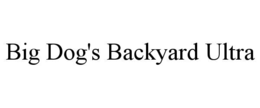 BIG DOG'S BACKYARD ULTRA trademark