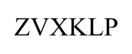 ZVXKLP trademark