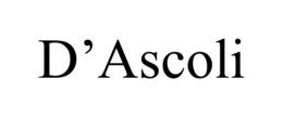 D’ASCOLI trademark