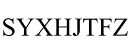 SYXHJTFZ trademark
