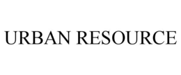 URBAN RESOURCE trademark