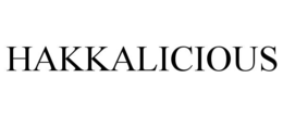HAKKALICIOUS trademark