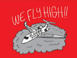 WE FLY HIGH!! ALGIERZ GLOBAL EXECUTIVE trademark