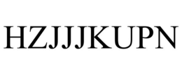 HZJJJKUPN trademark