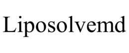 LIPOSOLVEMD trademark