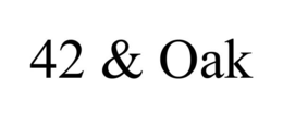 42 & OAK trademark
