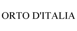 ORTO D'ITALIA trademark