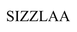 SIZZLAA trademark