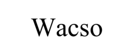 WACSO trademark