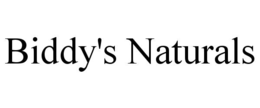 BIDDY'S NATURALS trademark