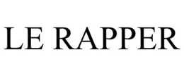 LE RAPPER trademark