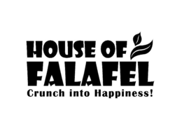 HOUSE OF FALAFEL CRUNCH INTO HAPPINESS! trademark