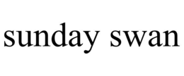 SUNDAY SWAN trademark