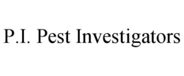 P.I. PEST INVESTIGATORS trademark