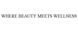 WHERE BEAUTY MEETS WELLNESS trademark