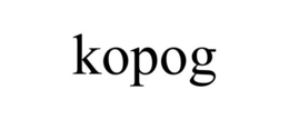 KOPOG trademark