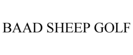 BAAD SHEEP GOLF trademark
