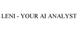 LENI - YOUR AI ANALYST trademark