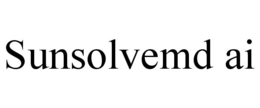 SUNSOLVEMD AI trademark