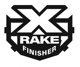 X RAKE FINISHER trademark