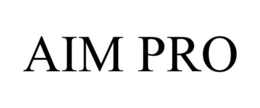 AIM PRO trademark